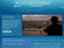 Tablet Screenshot of 26entertainment.com